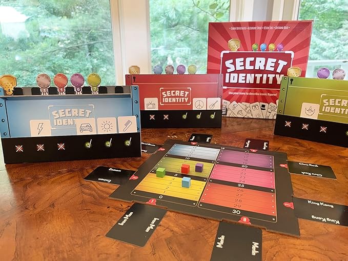 R&R Games Secret Identity, Perfect Party Game for Adults and Kids, Ideal for Family Night