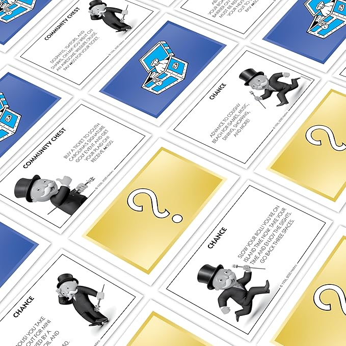 Monopoly Board Game – Hilton Head, SC Edition: 2-6 Players Family Board Games for Kids and Adults, Board Games for Kids 8 and Up, Great for Game Night