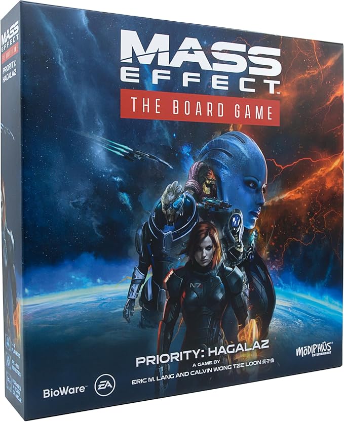 Mass Effect: Priority Hagalaz - The Board Game - Cooperative Story-Driven Experience, Strategy Game for Kids & Adults, Ages 14+, 1-4 Players, 45-90 Minute Playtime, Made by Modiphius Entertainment
