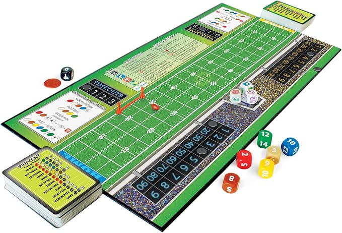 R&R Games 1st & Goal, Football Board Game for Adults and Kids, Ideal for Family Night