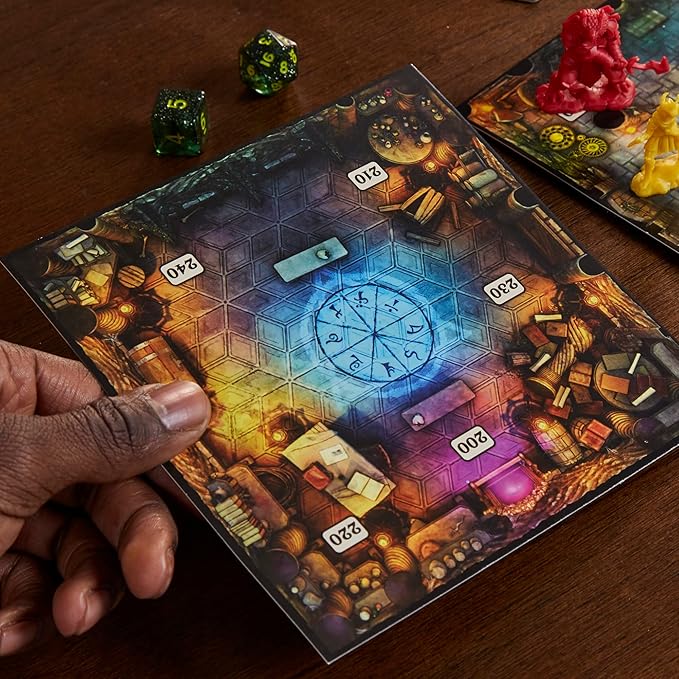 Hasbro Gaming Dungeons & Dragons: Bedlam in Neverwinter Board Game, Escape Room, Cooperative Strategy Games for Ages 12+, 2-6 Players, 3 Acts Approx. 90 Mins Each (Amazon Exclusive)