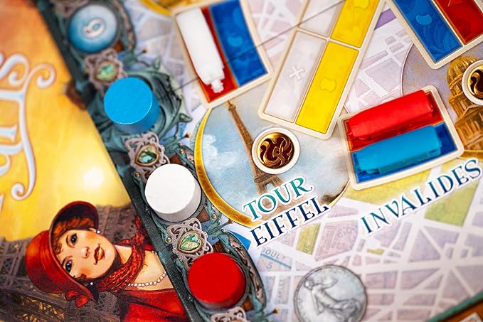 Ticket to Ride Paris Board Game - Train Route-Building Strategy Game with Detailed Parisian Buses, Fun Family Game for Kids & Adults, Ages 8+ , 2-4 Players, 10-15 Min Playtime, Made by Days of Wonder