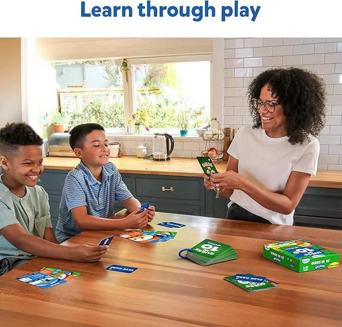 Skillmatics Card Game - Guess in 10 Splash, Educational Toy & Game for Pool, Beach, Boat Trips, Fun Travel Gift for Kids, Teens & Adults, Ages 6, 7, 8, 9 & Up, 2-6 Players