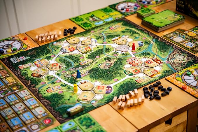 Black Forest - Resource Management Card Based Board Game, 1-4 Players, Ages 14+, 90 Minutes