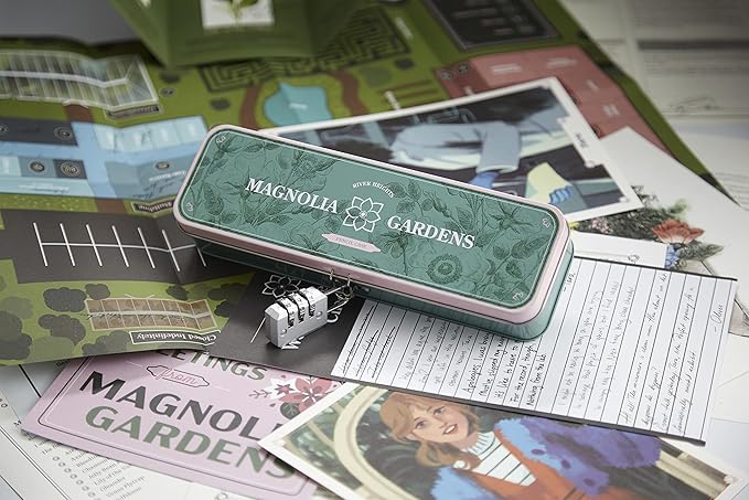 Hunt A Killer Nancy Drew - Mystery at Magnolia Gardens, Immersive Murder Mystery Game, Examine Evidence, Eliminate Suspects, Catch the Culprit, For Aspiring Detectives, Game Night, AMZ Exclusive