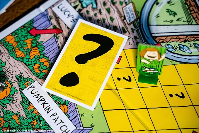 CLUE: Peanuts Board Game, Solve The Mystery of Linus's Missing Blanket with Charlie Brown, Snoopy, & Friends, Explore Iconic Locations Like Lucy’s Booth & Charlie’s House, Officially Licensed Game