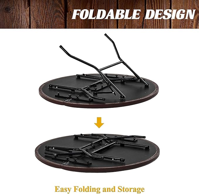 Barrington Poker Multiple Styles Folding Poker Table & Poker Table Top/Dining Table Collection, Durable Padded Rail Tables with Felt Playing Surface, Perfect for Texas Holdem Games