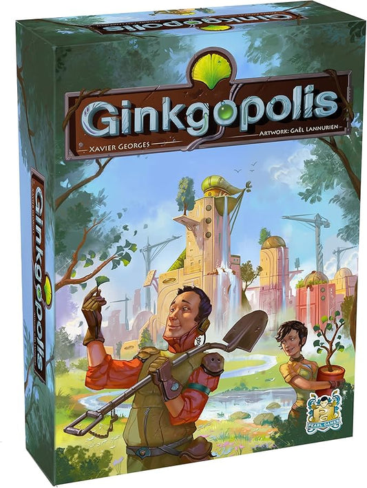 Pearl Games Ginkgopolis Board Game | Competitive Worker Placement Strategy Game for Adults and Kids | Ages 10+ | 1-5 Players | Average Playtime 45 Minutes | Made by Pearl Games
