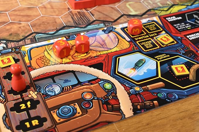 Joyride: Survival of The Fastest - Car Combat Board Game, Battle On Maps & Racetracks, Ages 12+, 2-4 Players