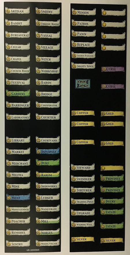 Rio Grande Games: Dominion Big Box 2nd Edition: Strategy Board Game, Comes with Extra Base Cards for 5-6 Players, Compatible with All Dominion Expansions