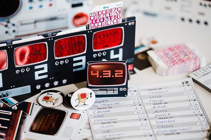 Decrypto | Deduction Party Game | #2 Party Game on BoardGameGeek | Great for Teens and Adults | Ages 12+ | 3 to 8 Players | 15 Minutes