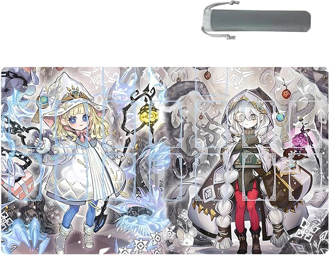 ygo playmat Gaming Competition Pad Mat Card Binder Deck 23.6x13.7in