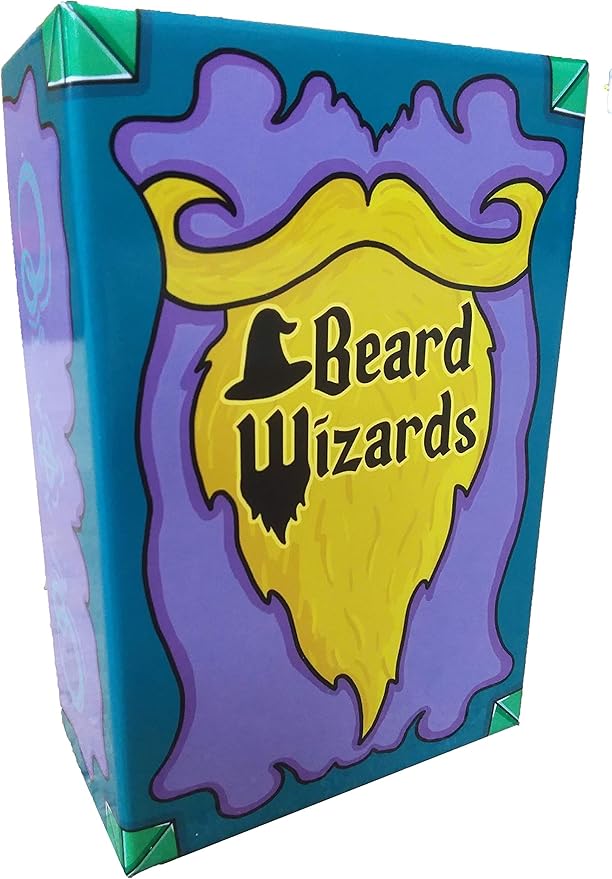 Beard Wizards Card Game for 2-5 Players by The Dusty Top Hat