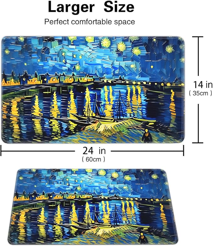 Board Game for TCG Playmat Table Mats Games Size 60X35 cm Mousepad Compatible for MTG RPG CCG Trading Card Game Play mats with 6 Dice (Playmat 136)