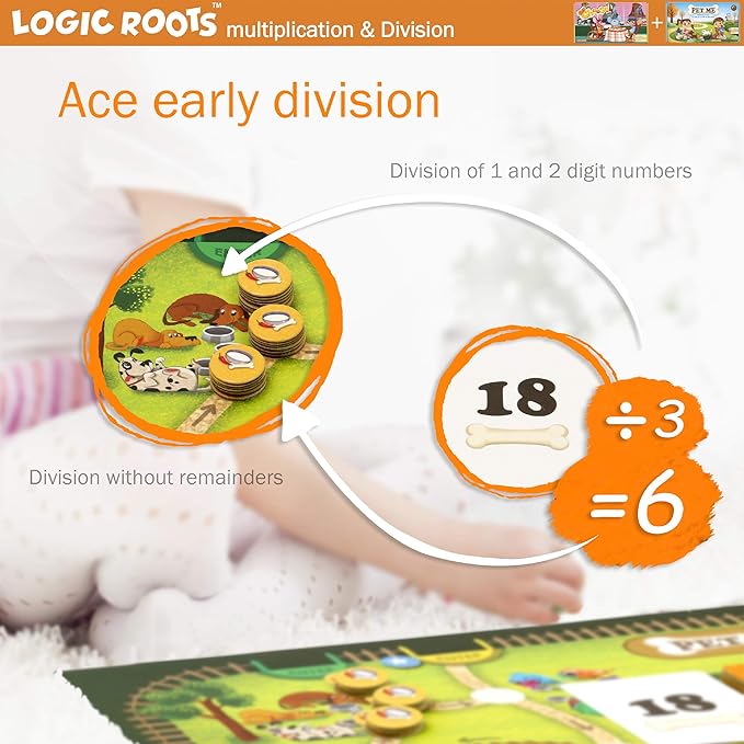 Two Multiplication and Division Games - Pet Me and Say Cheese Café | 2nd Grade Learning Games for Kids