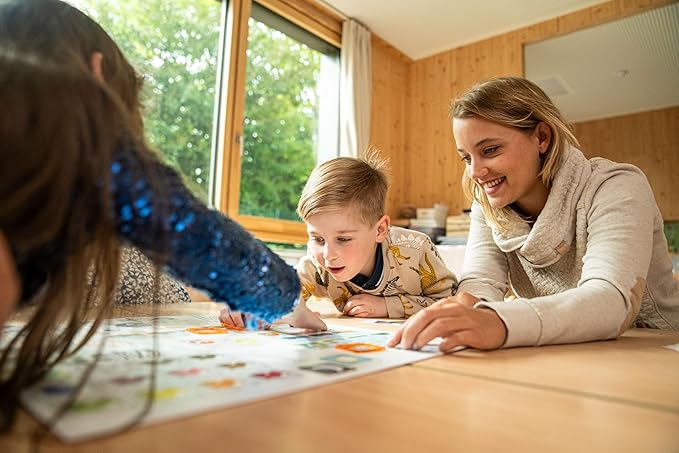 Concept Kids Animals - Cooperative Animal Guessing Game for Children! Fun Family Board Game for Kids & Adults, Ages 4+, 2-12 Players, 20 Minute Playtime, Made by Repos Production