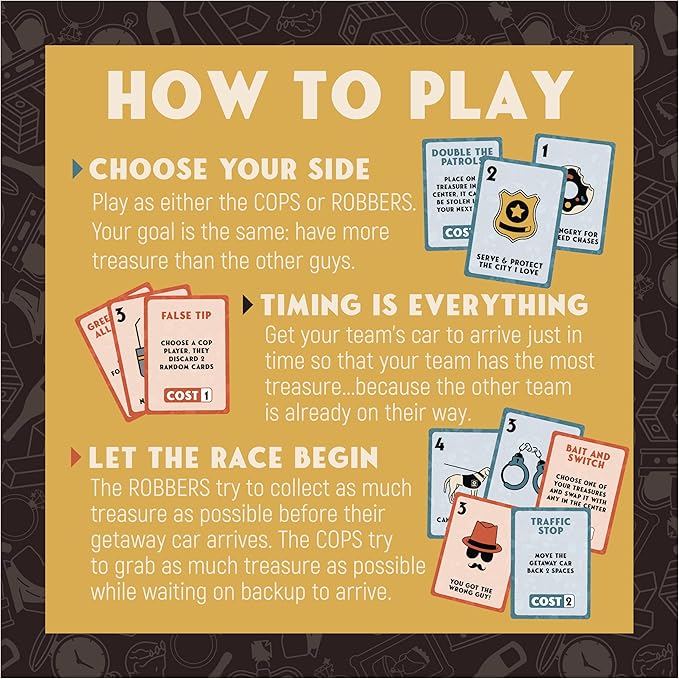 Spin Master Games, SolidRoots Thief, High-Speed Card Game from the Makers of Mind The Gap, for Friendsgiving, Family Parties, Birthdays & More, 2-8 Players, for Ages 10 & Up