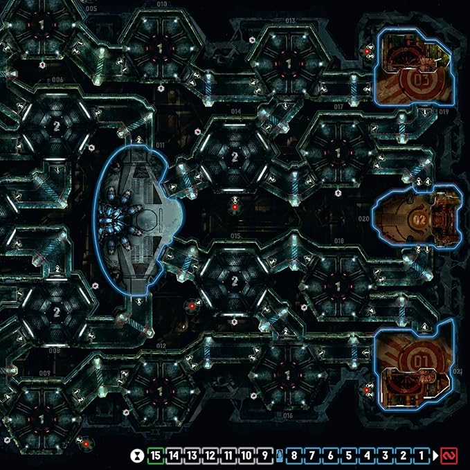 Nemesis Board Game - Sci-Fi Horror Adventure! Detailed Miniatures, Cooperative & Strategy Gameplay, Space Survival Challenge, Ages 14+, 1-5 Players, 1-2 Hour Playtime, Made by Rebel Studio