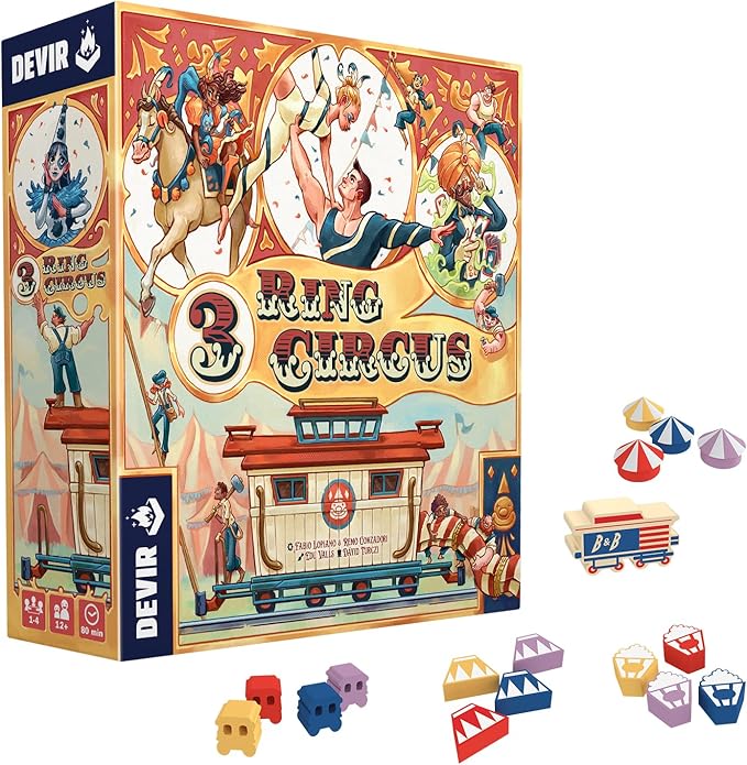3 Ring Circus Board Game