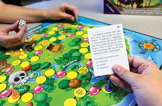 Edupress Learning Well Games Context Clues Game Blue Level—Pirate Treasure Game,LRN301