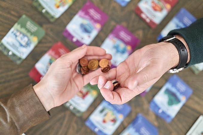 Machi Koro Board Game The Ultimate City-Building Game! Fast-Paced Dice Rolling Strategy Game for Kids and Adults, Ages 8+, 2-4 Players, 30 Minute Playtime, Made by Pandasaurus Games