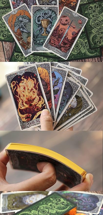 Cthulhu Poker Cards Collection Playing Cards Rare Limited Poker Cards Gift for Men or Women, Great for Cardistry,Card Games and Party (A Whole Set)