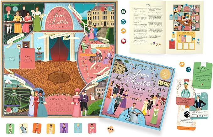 The Jane Austen Game: an immersive boardgame – Play as Your Favorite Austen Heroine!