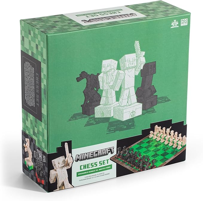 The Noble Collection Minecraft Chess Set