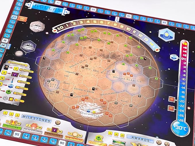 Terraforming Mars: Hellas Elysium - The Other Side of Mars Expansion by Stronghold Games, Strategy Board Game