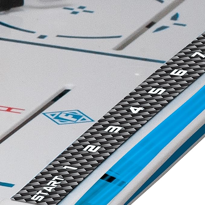 Franklin Sports Tabletop Rod Hockey Game - Gameroom Ice Hockey Table Game for Kids + Adults - Arcade Style Board + Mini Pucks Included