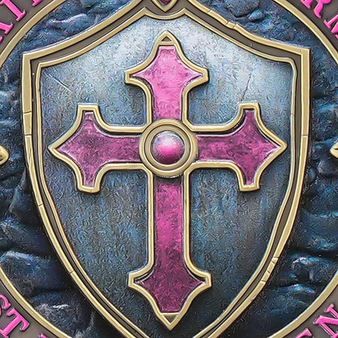 Beach Footprints Religious Coin – Inspirational Bible Verse Medallion for Faith-Based Gifts, Spiritual Encouragement for Men & Women