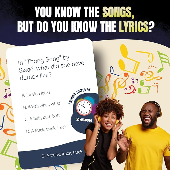 Lyric Legend 90's R&B - Finish The Lyrics Game with Trivia to Argue for The Correct Songs. Great for Gifts, Game Night, and Groups. 144 Songs and a Playlist, You'll Sing Along and Quiz Your Friends!