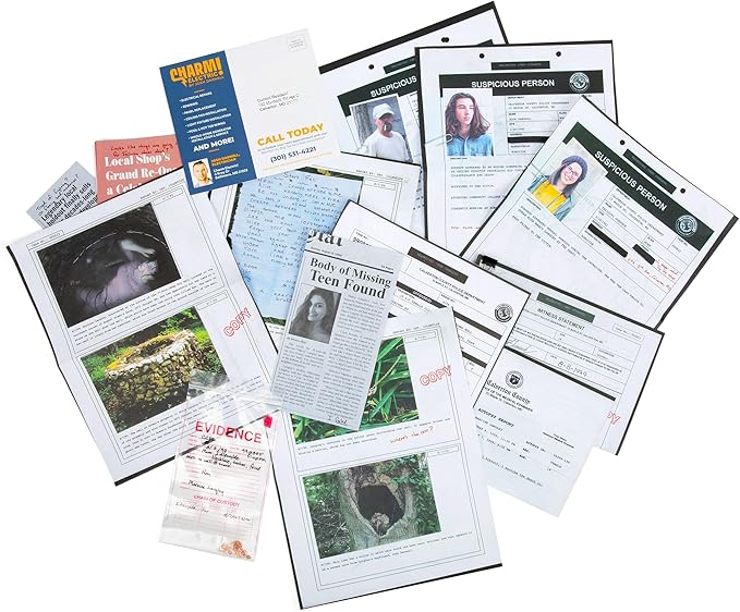 Hunt A Killer: Cold Case: Girl in The Well, an Immersive True Crime Experience, for Fans of Criminal Minds and Forensic Files, Includes 45-90 Minutes of Explicit Content, Appropriate for Ages 14+