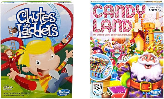 Chutes & Ladders Game + Candy Land Game � Bundle of 2 Games