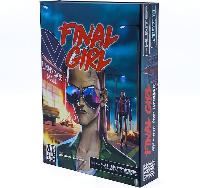 Horror Board Game - Final Girl - The Killer from Tomorrow - Feature Film Box - Core Box Required - 1 Player - 20-60 Minutes Gameplay - Teens & Adults, Ages 14+ (English Version)