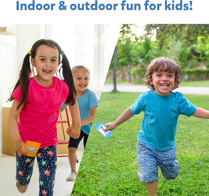 Skillmatics Indoor & Outdoor Scavenger Hunt Card Game - Found It, Learning Toys, Educational, Gifts for Kids, Boys, Girls and Families, for Ages 4, 5, 6, 7, Perfect for Home, School, Playdates