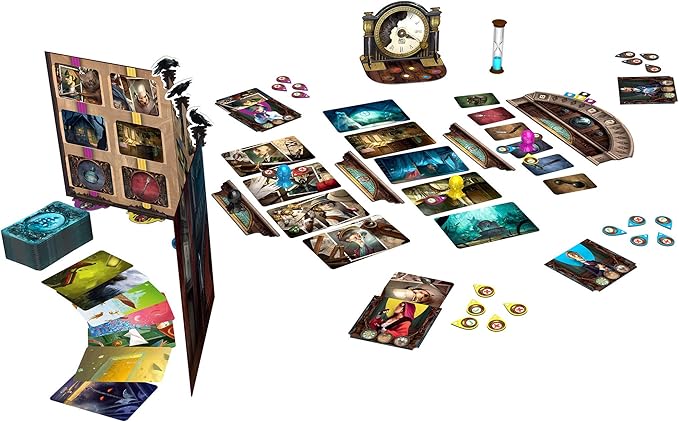 Mysterium Board Game (Base Game) | Mystery Board Game | Cooperative Game for Adults and Kids | Fun for Family Game Night | Ages 10 and up | 2-7 Players | Made by Libellud,Multi