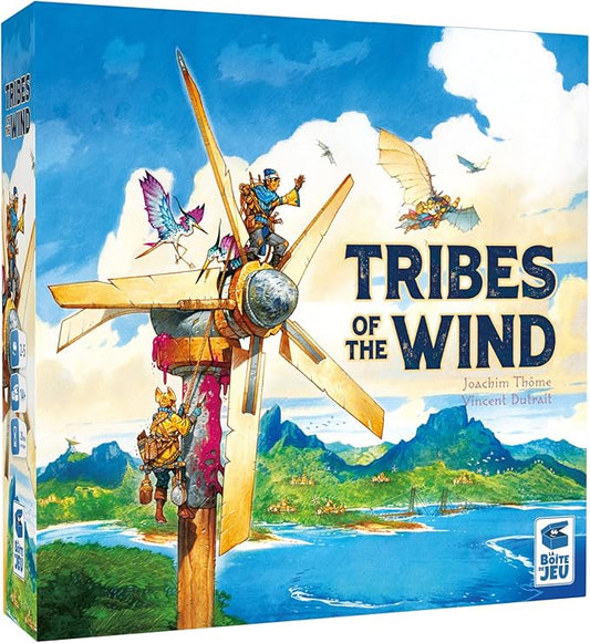 Tribes of The Wind | Strategy Board Game | Ages 14+ | 2 to 5 Players | 60 Minutes