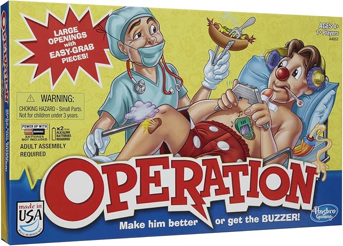 Hasbro Gaming Games Operation Game