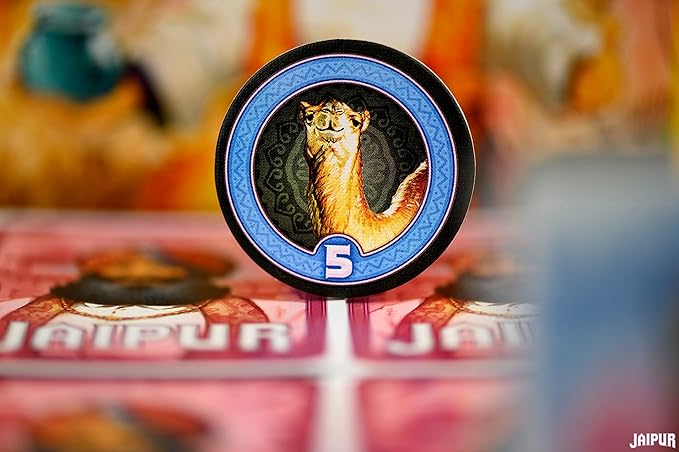 Jaipur Board Game (New Edition) - Fast-Paced Duel of Merchants! Strategic Trading and Market Gameplay for Kids & Adults, Ages 10+, 2 Players, 30 Minute Playtime, Made by Space Cowboys