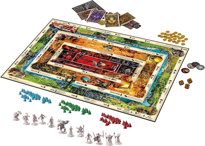 Avalon Hill Talisman: The Magical Quest Board Game, 5th Edition | Fantasy Tabletop Adventure Games | Ages 12 and Up | 2 to 6 Players | Roleplaying Strategy Games