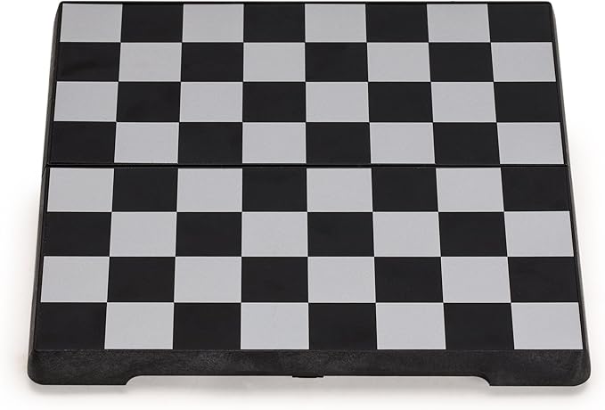 Yellow Mountain Imports Travel Magnetic Chess Mini-Set (6.3 Inches) - Compact, Folding, Educational Board Game