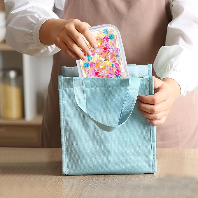 Hoolerry 4 Pcs Hard Clear Zipper Case Transparent Cases for Snacks Makeup Bag Plastic Storage Box Containers for Building Blocks, Puzzles, Cosmetics(Black and White,7.5 x 3.9 x 2 in)