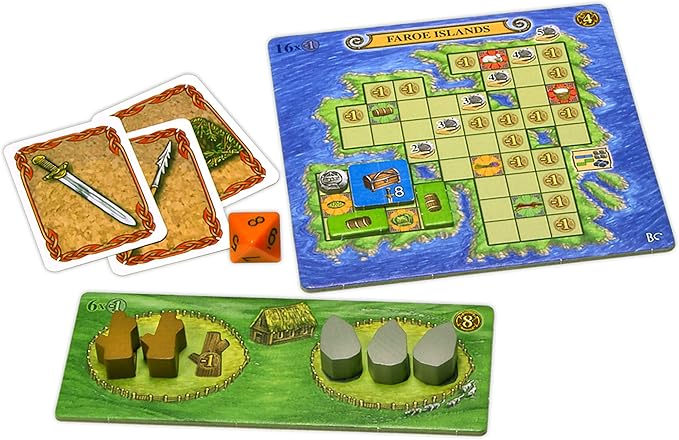 A Feast for Odin Board Game - Viking Saga of Wealth and Glory! Strategy Game, Family Game for Kids & Adults, Ages 14+, 1-4 Players, 30-120 Minute Playtime, Made by Feuerland