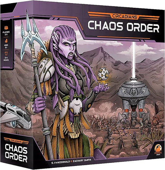Renegade Game Studios Circadians: Chaos Order - Strategy Boardgame, Ages 14+, 2-5 Players, 120-240 Min