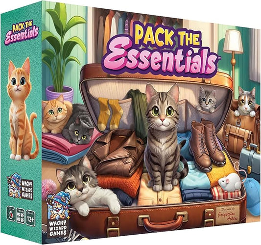 Wacky Wizard Games: Pack The Essentials The Board Game