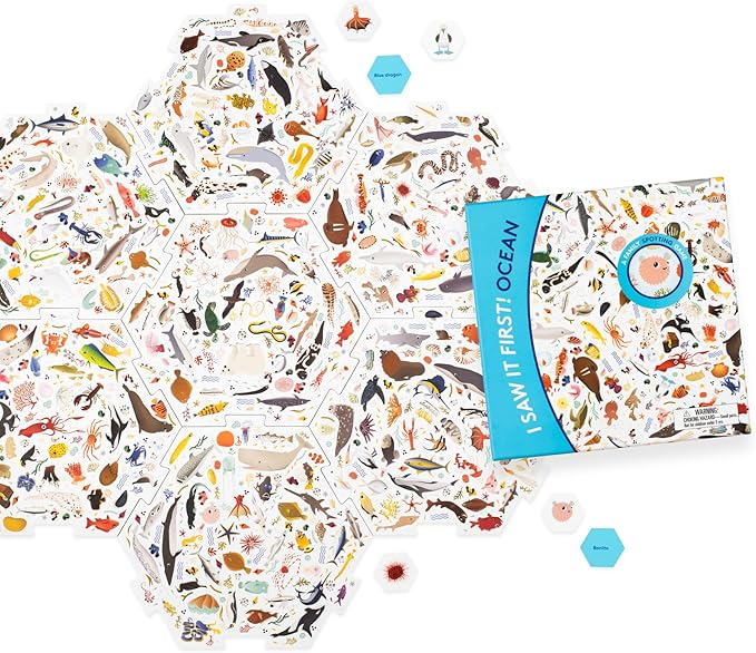 Laurence King Publishing I Saw it First! Ocean: A Family Spotting Game