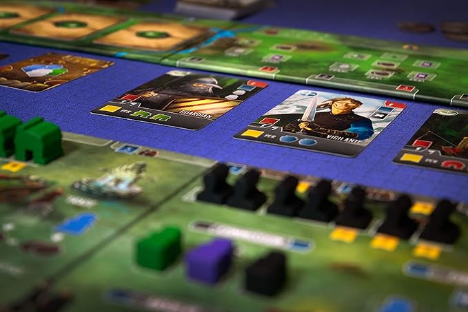 Paladins of The West Kingdom Strategy Board Game, 1-4 Players, Ages 12 and Up, 90-120 Min Play Time, Most Victory Points Win, Build Outposts, Fortifications, Commission Monks, & Confront Outsiders