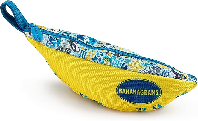 BANANAGRAMS Oceanic Edition Family Board Game, (u-3c-25447)