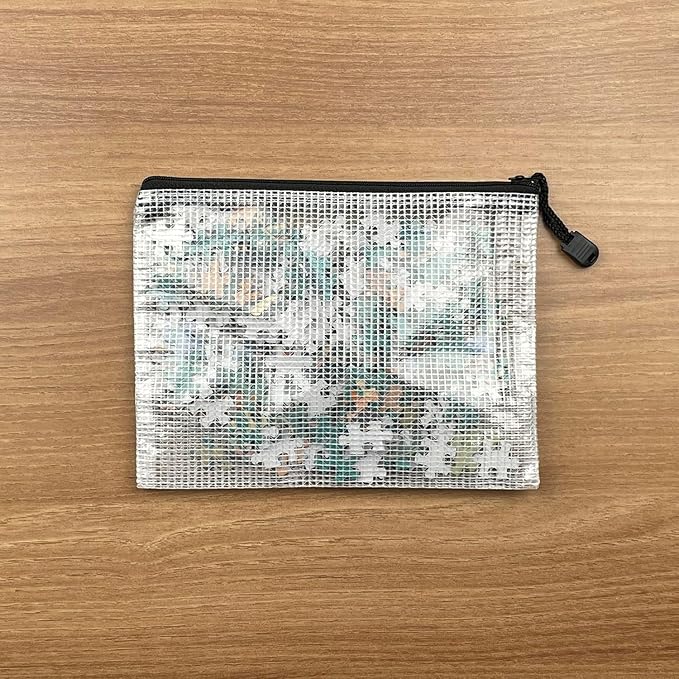 Oaimyy-18PCS-7 x 11" Mesh Zipper Pouch, Plastic Zip File Folders Puzzle Bags Large Reusable Zipper Pouches for Organizing Classroom Board Game Organization,Home Storage-(Multicolor)